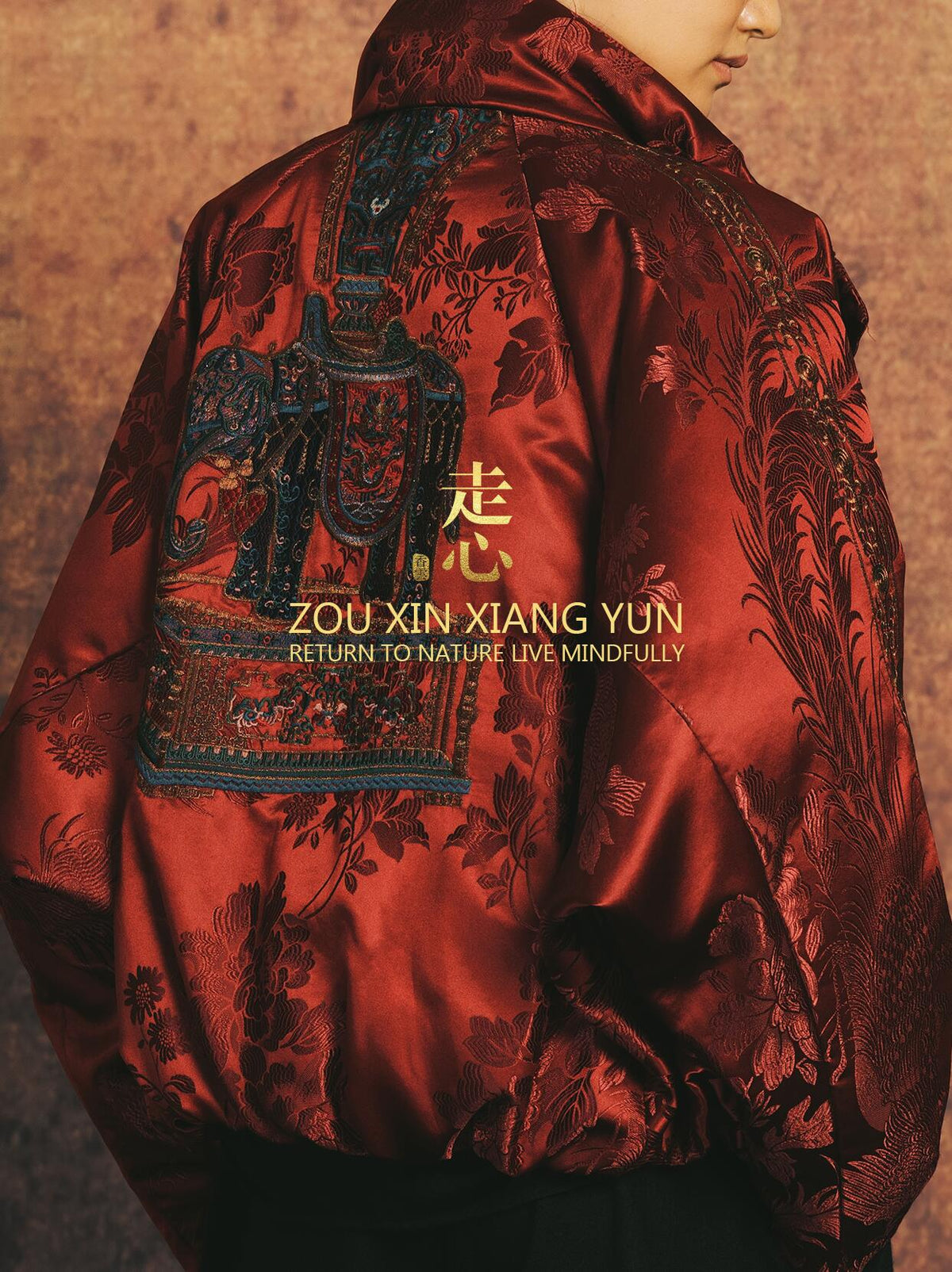 Luxury Red Enamel Silk Down Puffer Jacket-25ZX9256