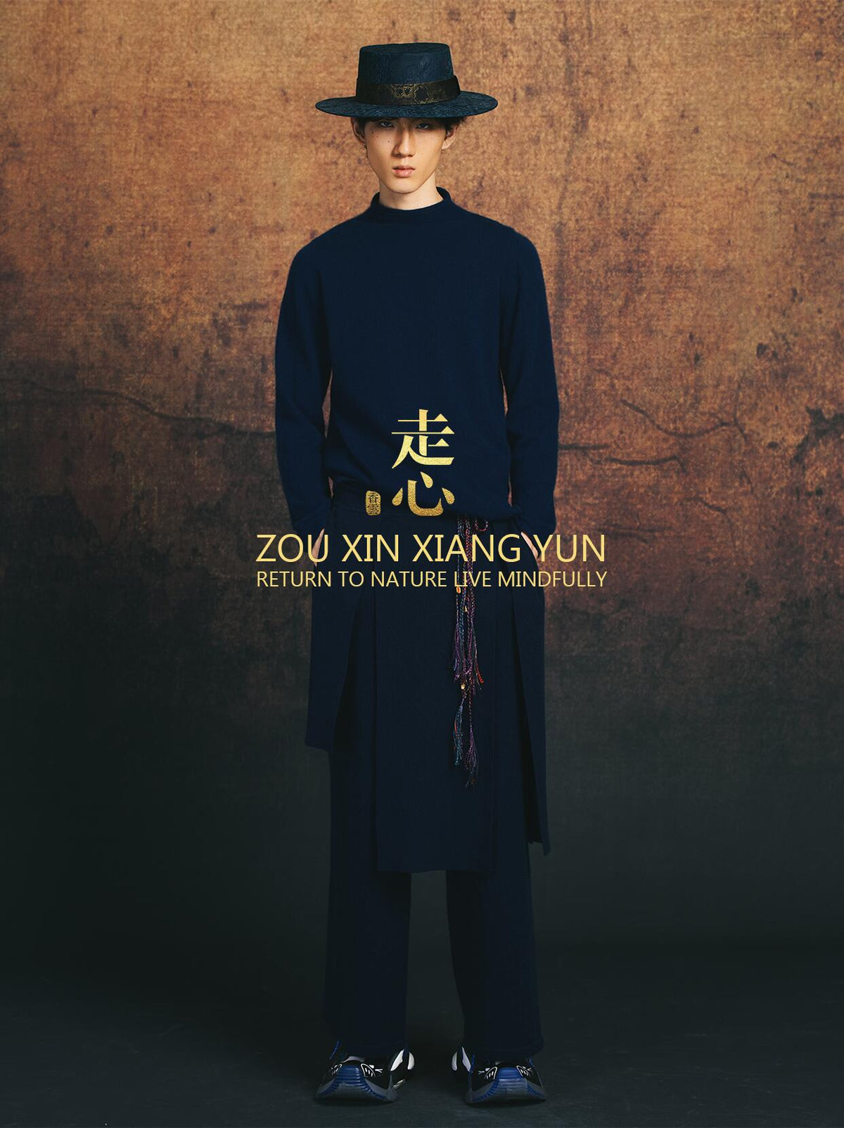 Luxury Blue 270g Pure Cashmere Sweater-26ZX2605