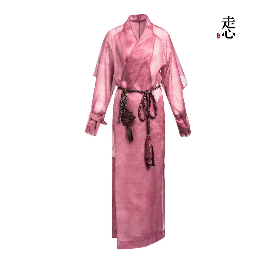 Luxury Sheer Organza Trench Duster Coat-26Y07101