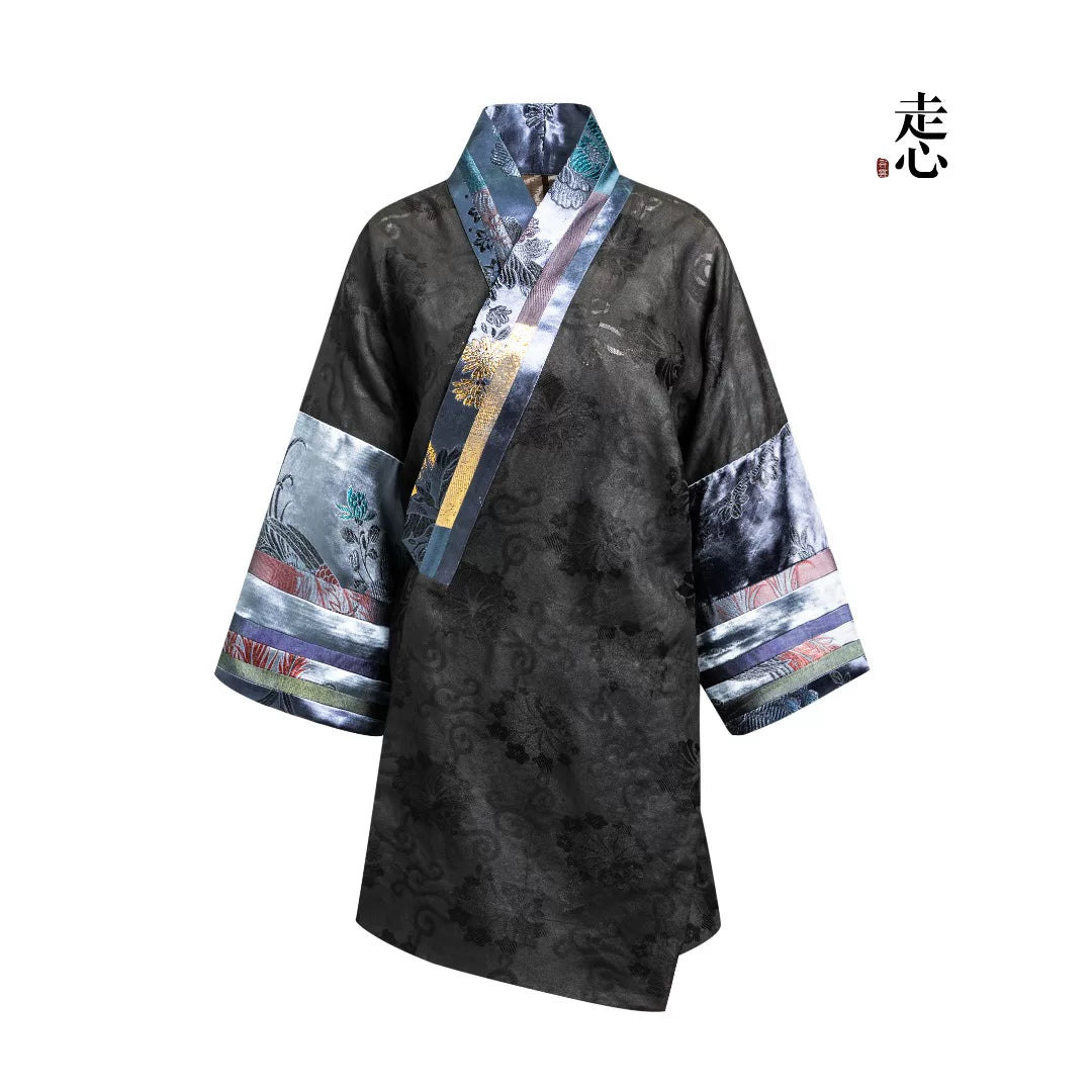 Luxury Four-End Gauze Silk Kasaya Robe-26Z095M
