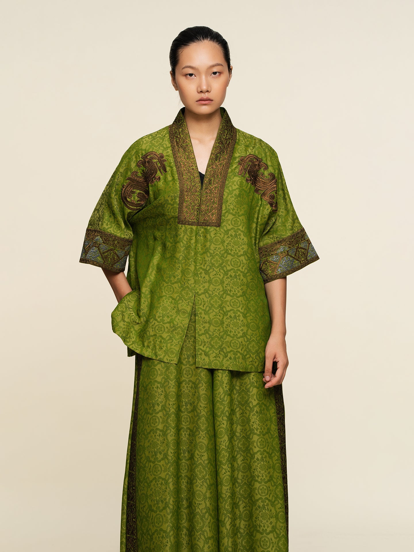 Pullover Xiangyun Silk Top – 25ZW93F