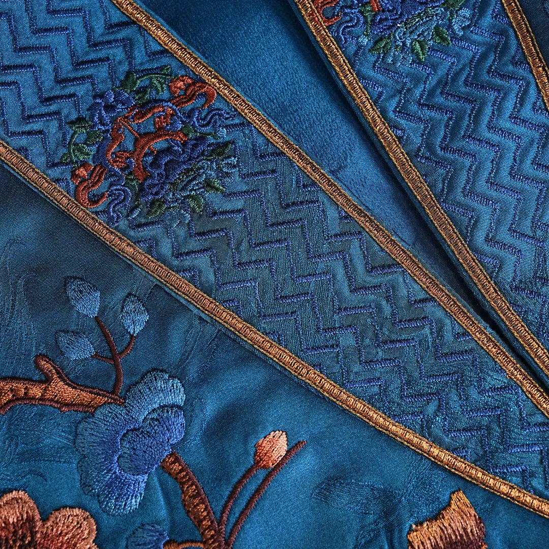 Luxury Blue Phoenix Deconstructed Jacket-26ZWT6898