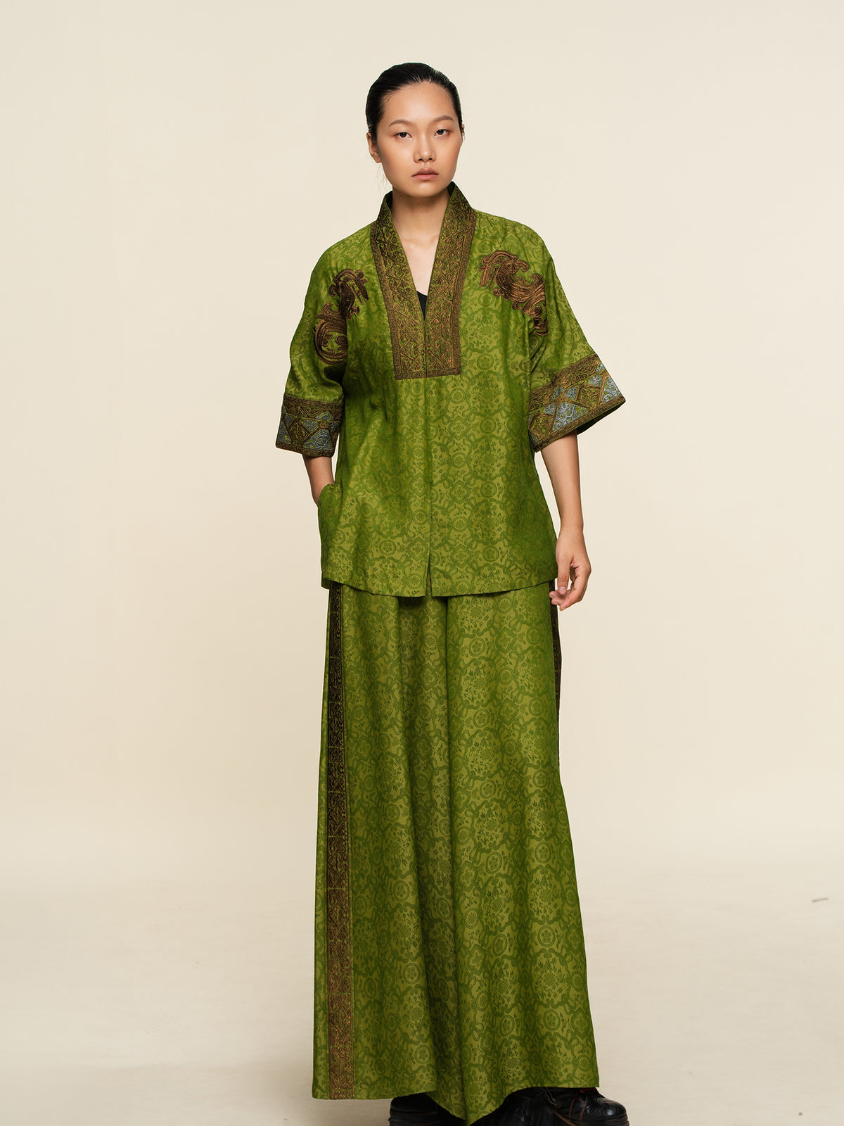 Pullover Xiangyun Silk Top – 25ZW93F