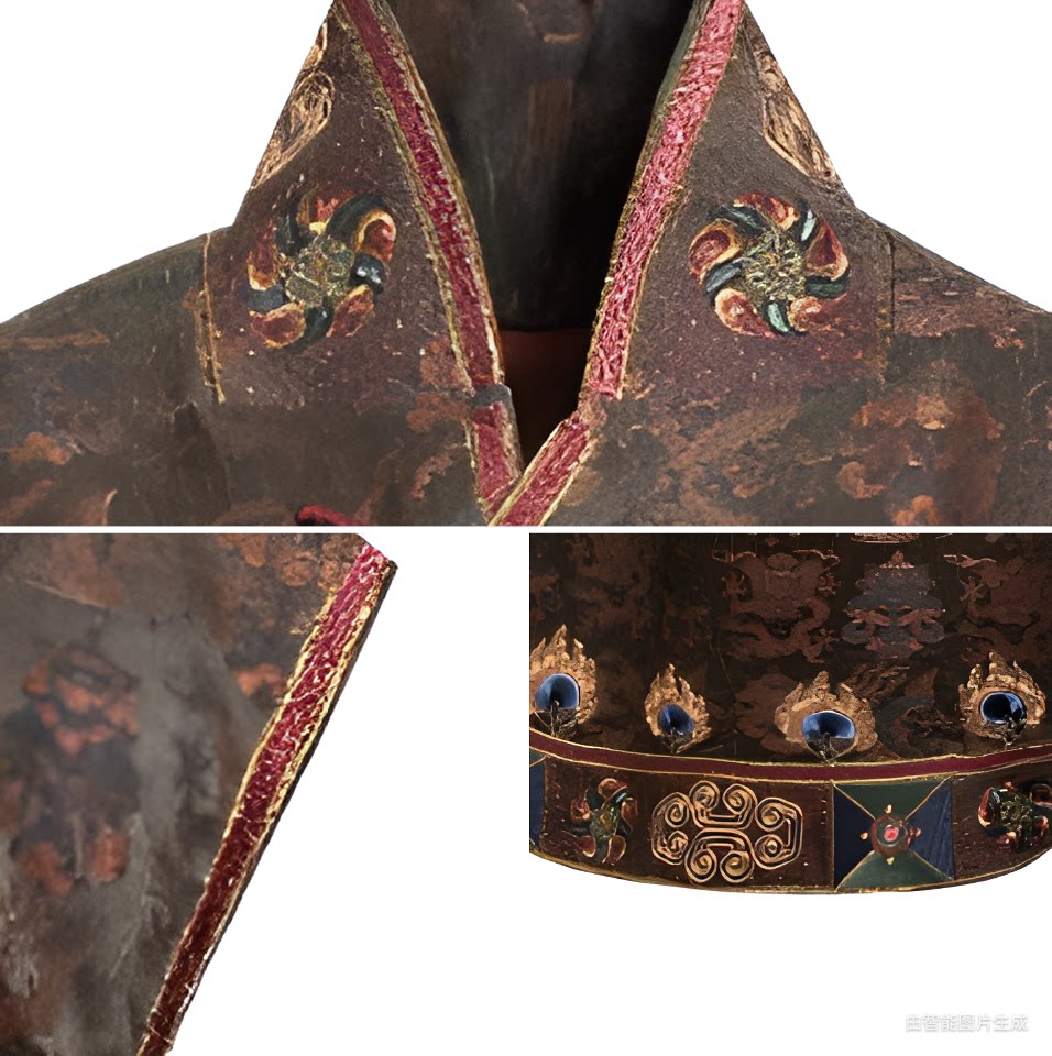 Luxury Dunhuang Silk Brocade Long Vest-25ZMJ5947