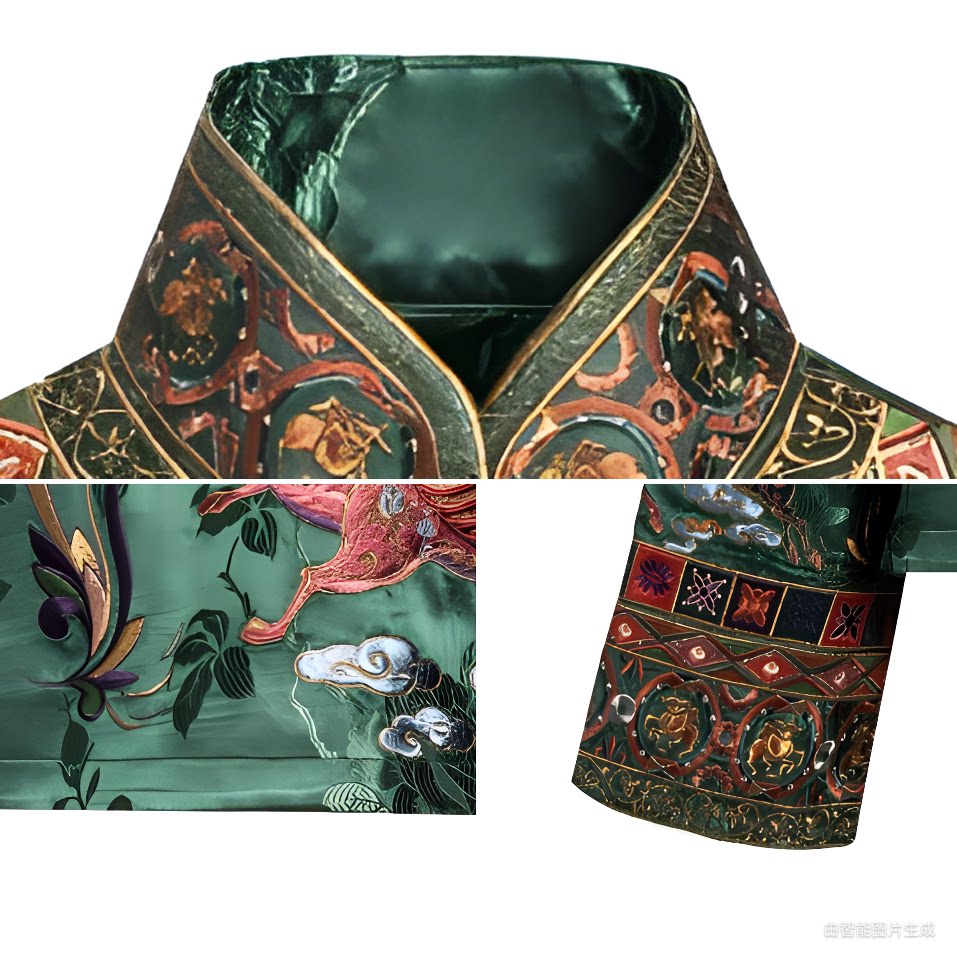 Luxury Purple Pegasus Silk Brocade Jacket-26ZX8026