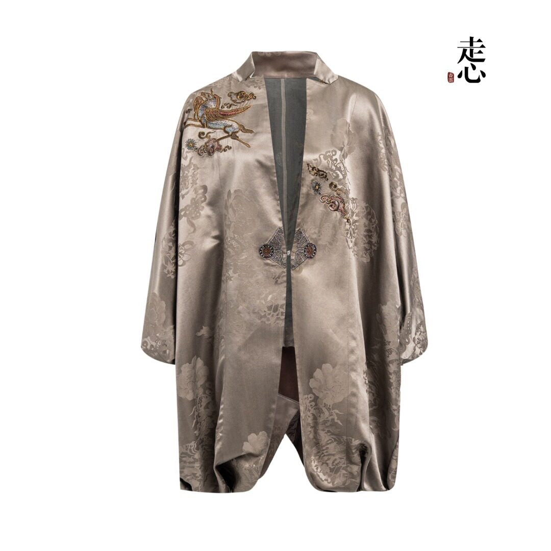 Luxury Dunhuang Flying Horse Silk Jacket-26Y13501