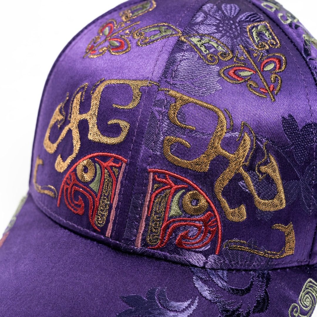 Chinese Xiangyun Silk Oriental Cultural Hat