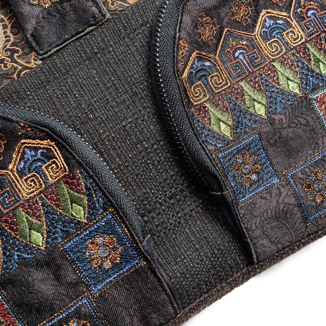 Oriental Heritage Handmade Guge Kingdom Embroidered Bag