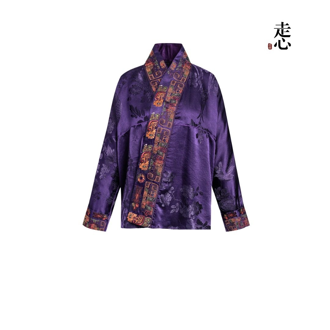 Luxury Tussah Silk Kimono Wrap 25Z15406