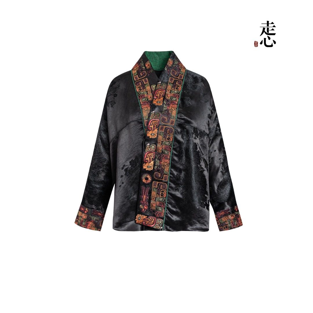 Luxury Tussah Silk Kimono Wrap 25Z15406