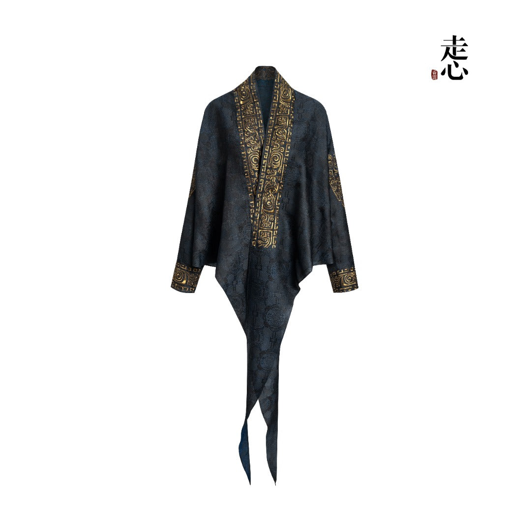 Xiangyun Silk Bronze Jacket
