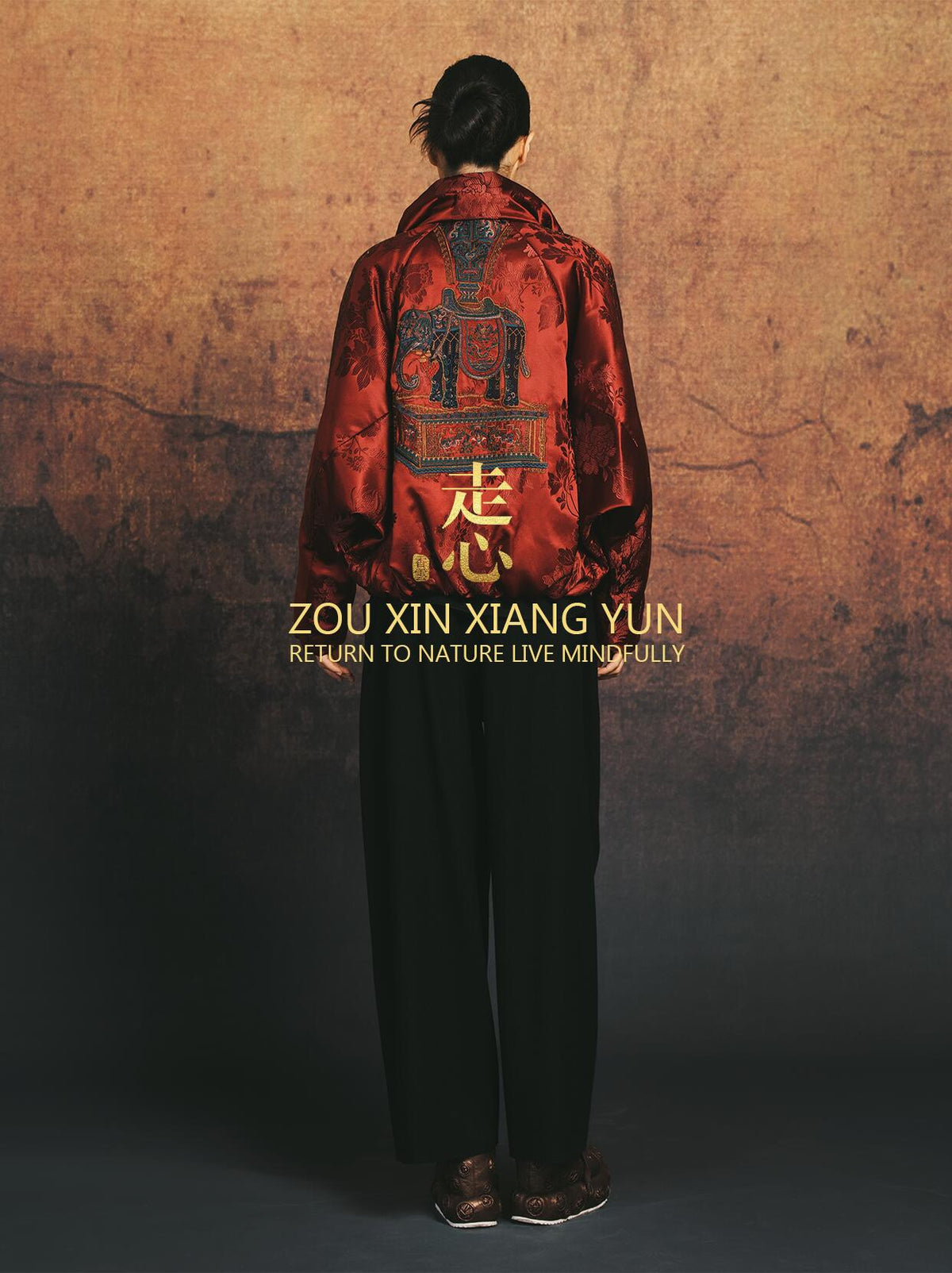 Luxury Red Enamel Silk Down Puffer Jacket-25ZX9256