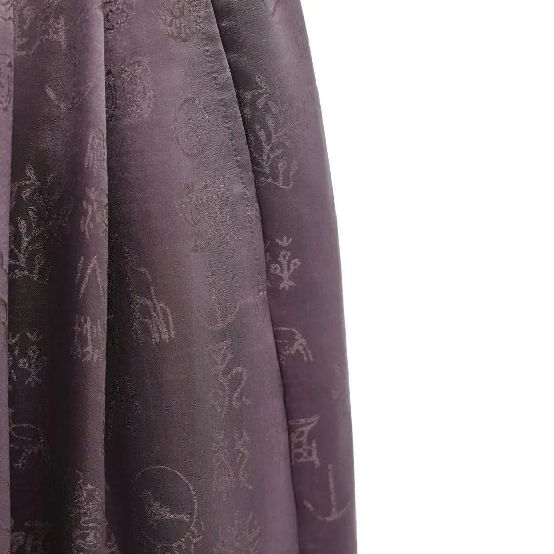 Luxury Heavy Silk Pleated Palazzo Trousers-26M66136