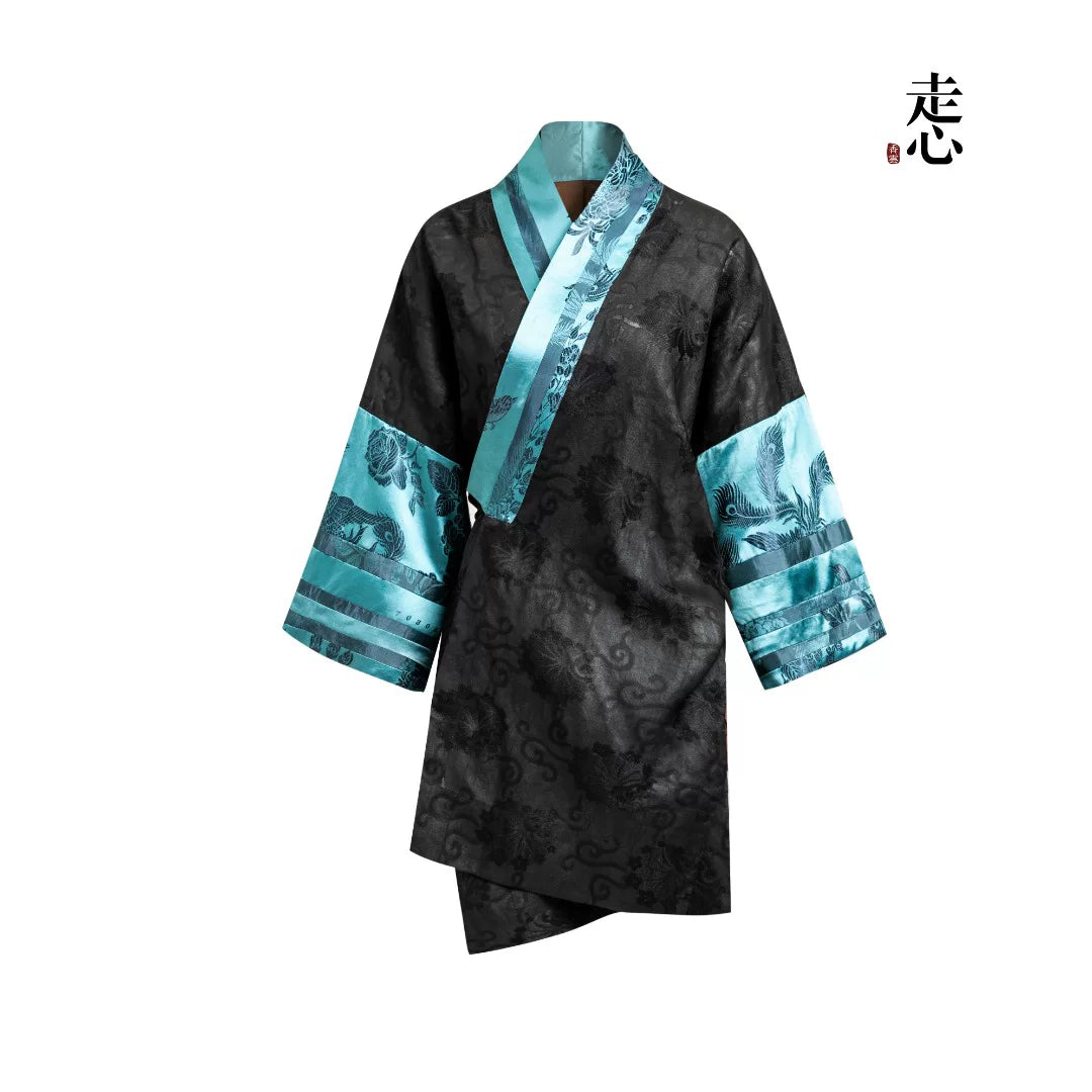 Luxury Four-End Gauze Silk Kasaya Robe-26Z095M