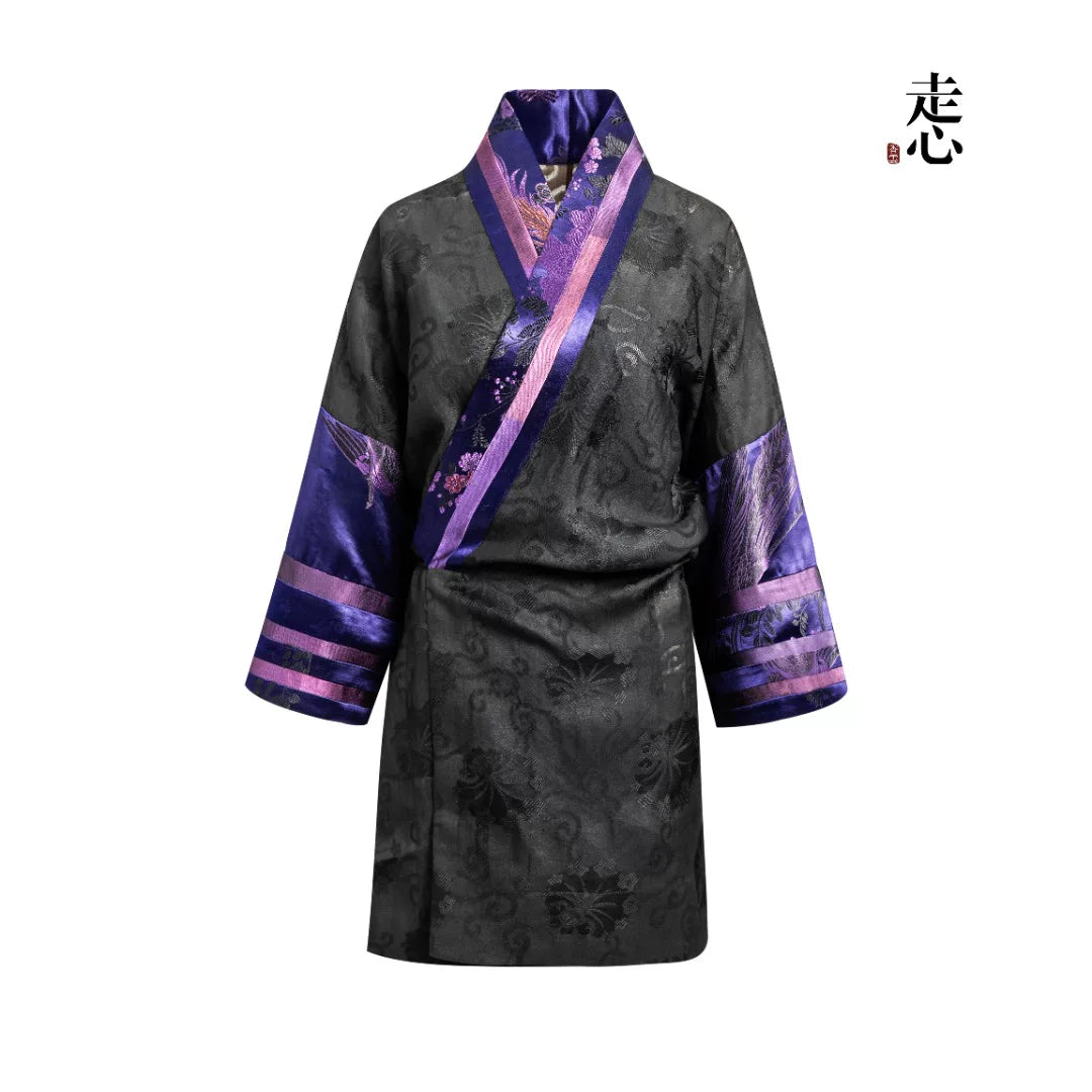 Luxury Four-End Gauze Silk Kasaya Robe-26Z095M