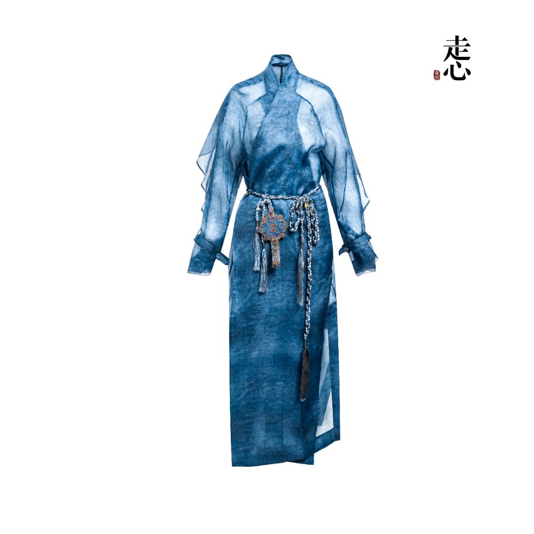 Luxury Sheer Organza Trench Duster Coat-26Y07101