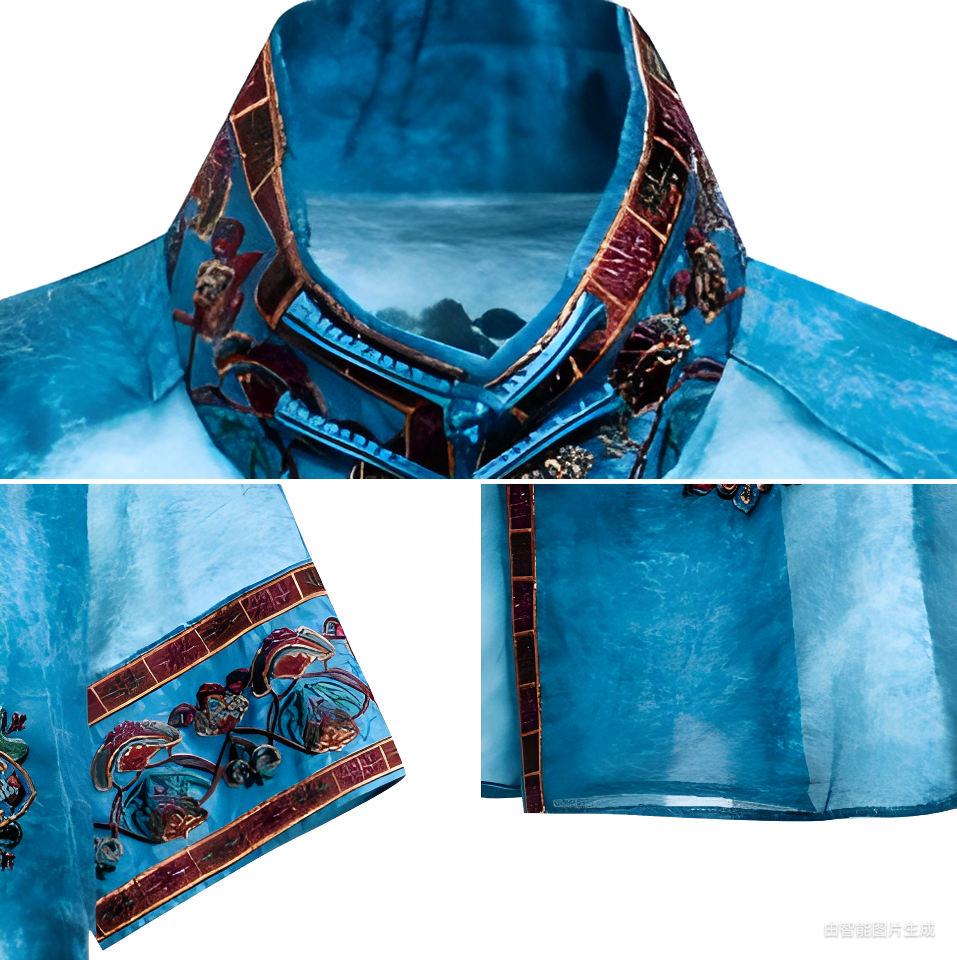 Luxury Baoxiang Motif Organza Jacket-26ZW58F