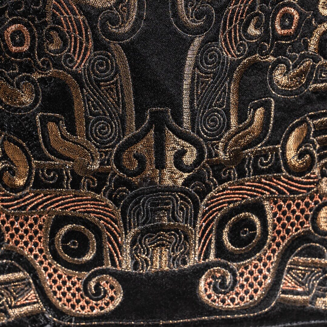Luxury Vajra Silk Apron Wrap Skirt-24Z36601