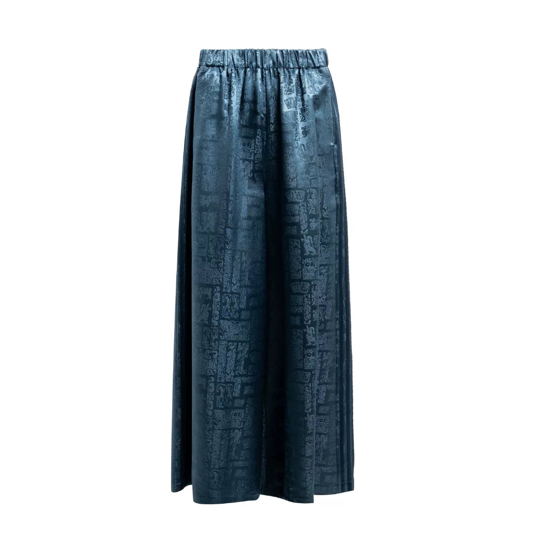 Luxury Silver Silk Sacred Beasts Pants-26Z26211829