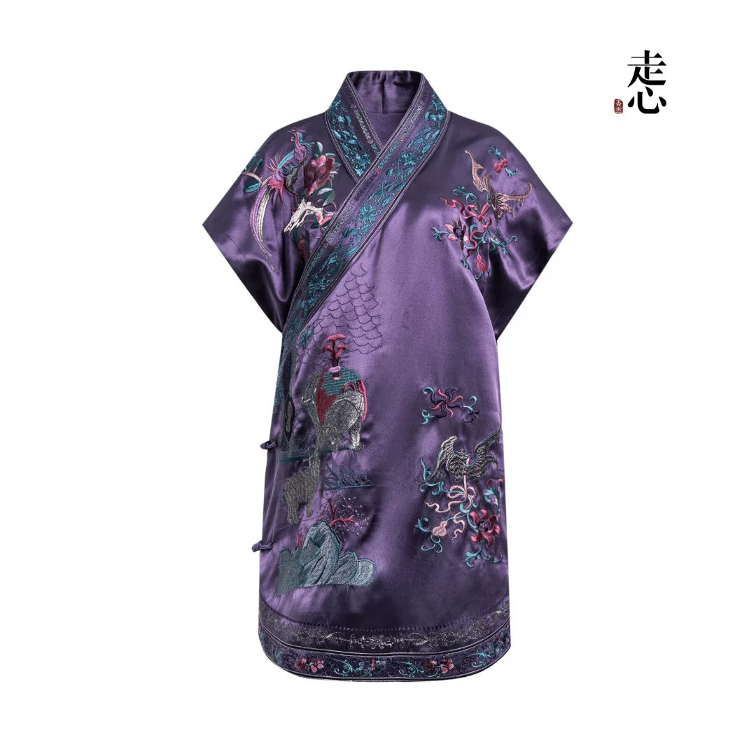 Luxury Imperial Kiln Twelve Ornaments Robe-26ZLY6650